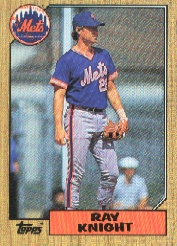 1987 Topps Baseball Cards      488     Ray Knight
